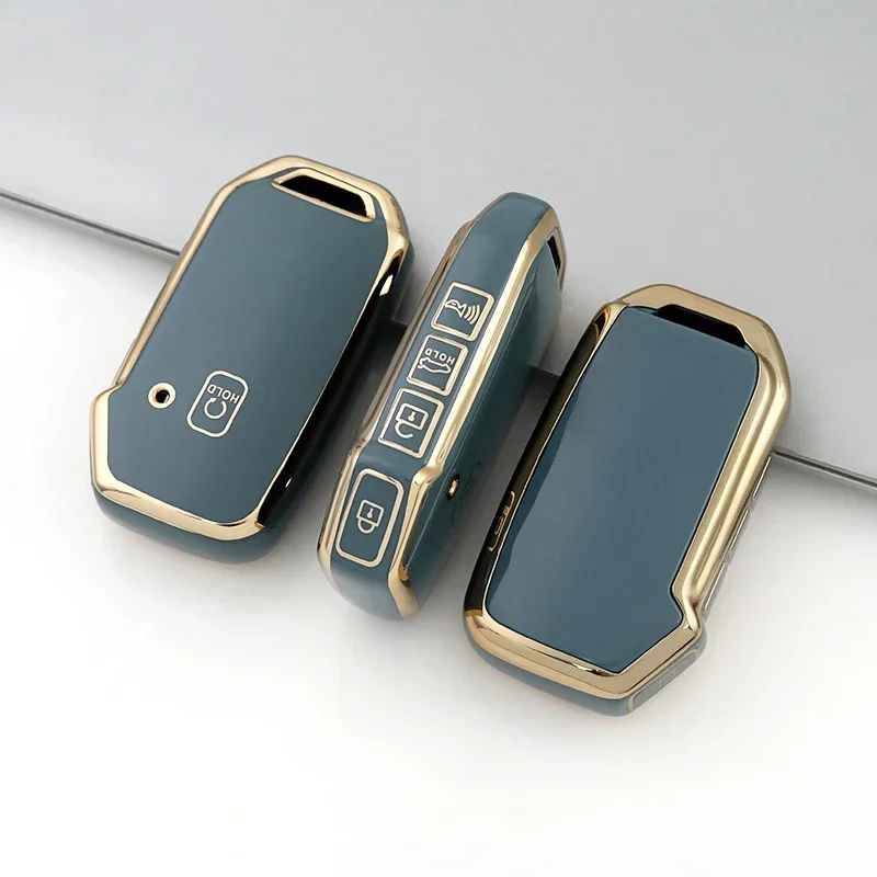 5 Buttons TPU Car Key Case Cover Shell Fob for KIA Sportage R GT Stinger Sorento Ceed Cerato Forte Niro Soul Telluride Keyless
