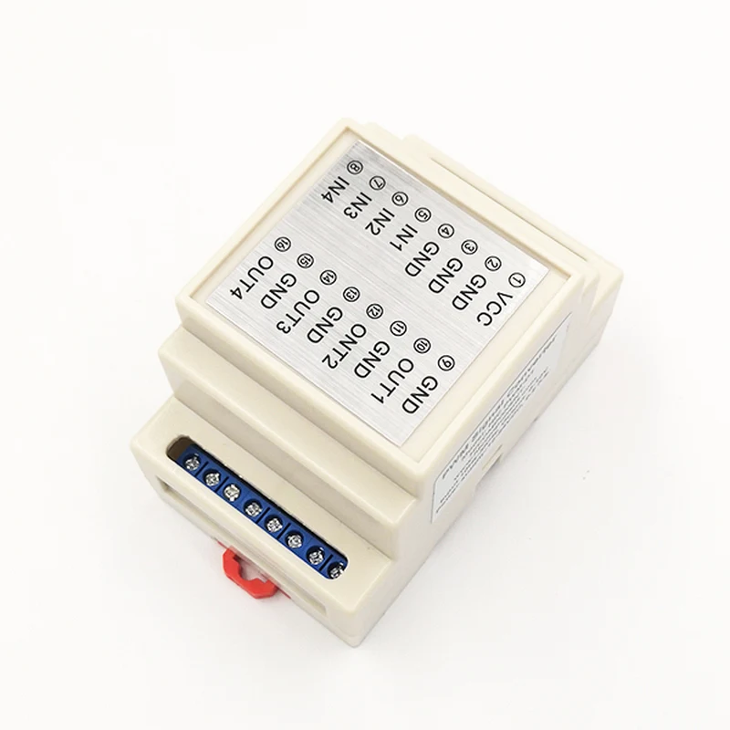 

4-channel Isolated PWM To 4-20mA 0-10V Duty Cycle To 0-5V 0-20mA DC Current Voltage Signal Converter DIN Rail 5-24V Amplitude