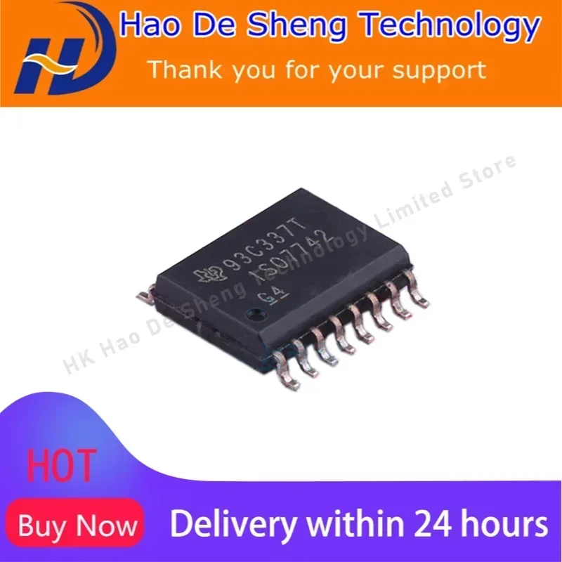 10PCS/LOT  ISO7742DWR  Logo ISO7742  ISO7742DW SOP16  New Original in Stock  Power bank