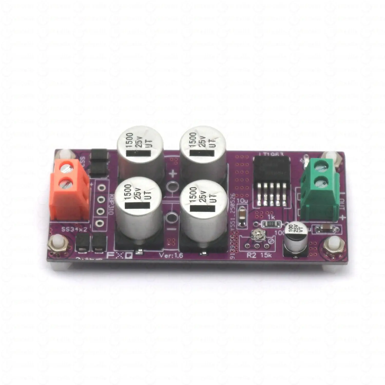 LT1963A Ultra-Low Noise Linear Regulator 1.5A Adjustable 5V 12V 15V 18V PSU For Audiophile DAC/Preamp Noise Power Supply Module