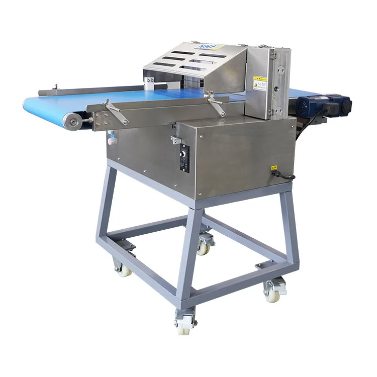 Commercial Hamburger Embryo Bread Embryo Horizontal Cutting Machine Biscuit Slicer Half Cutting Machine Baking Equipment
