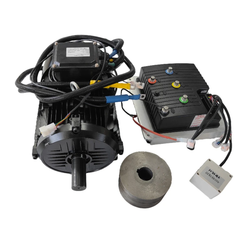 Powerful 7KW 8KW 10KW DC Brushless Motor 48V 72V with Compatible Controller for Automation & Robotics