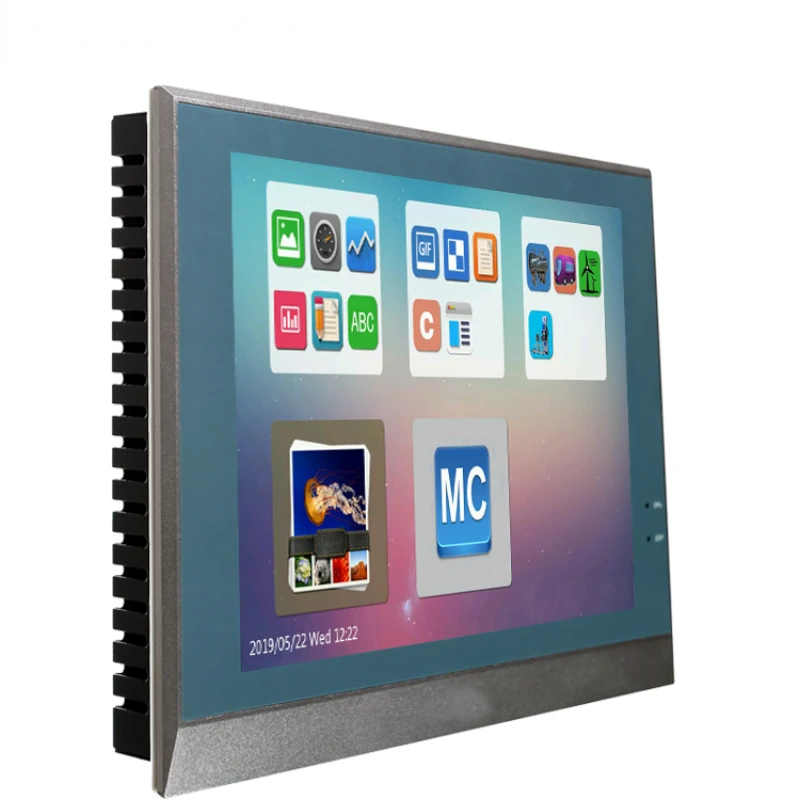 

12.1'' ihm hmi human interface with aluminium shell for plc and other electrical equipment