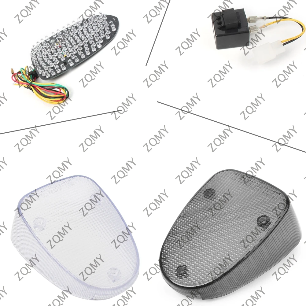 

E-Mark Motorcycle Turn Signal Lamp Taillight Rear Tail Light for YAMAHA Royal Star XVZ1300 / V-Star 650 1100 / Road Star XV1600