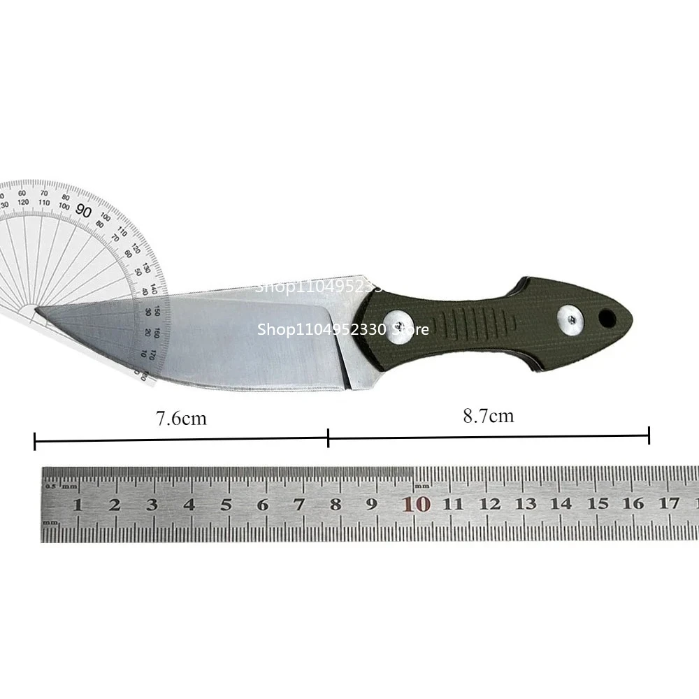 Durable 8Cr13Mov Steel Outdoor Straight Knife Lightweight Rock Climbing Knives Portable Wilderness Camping Fishing Tools Gifts