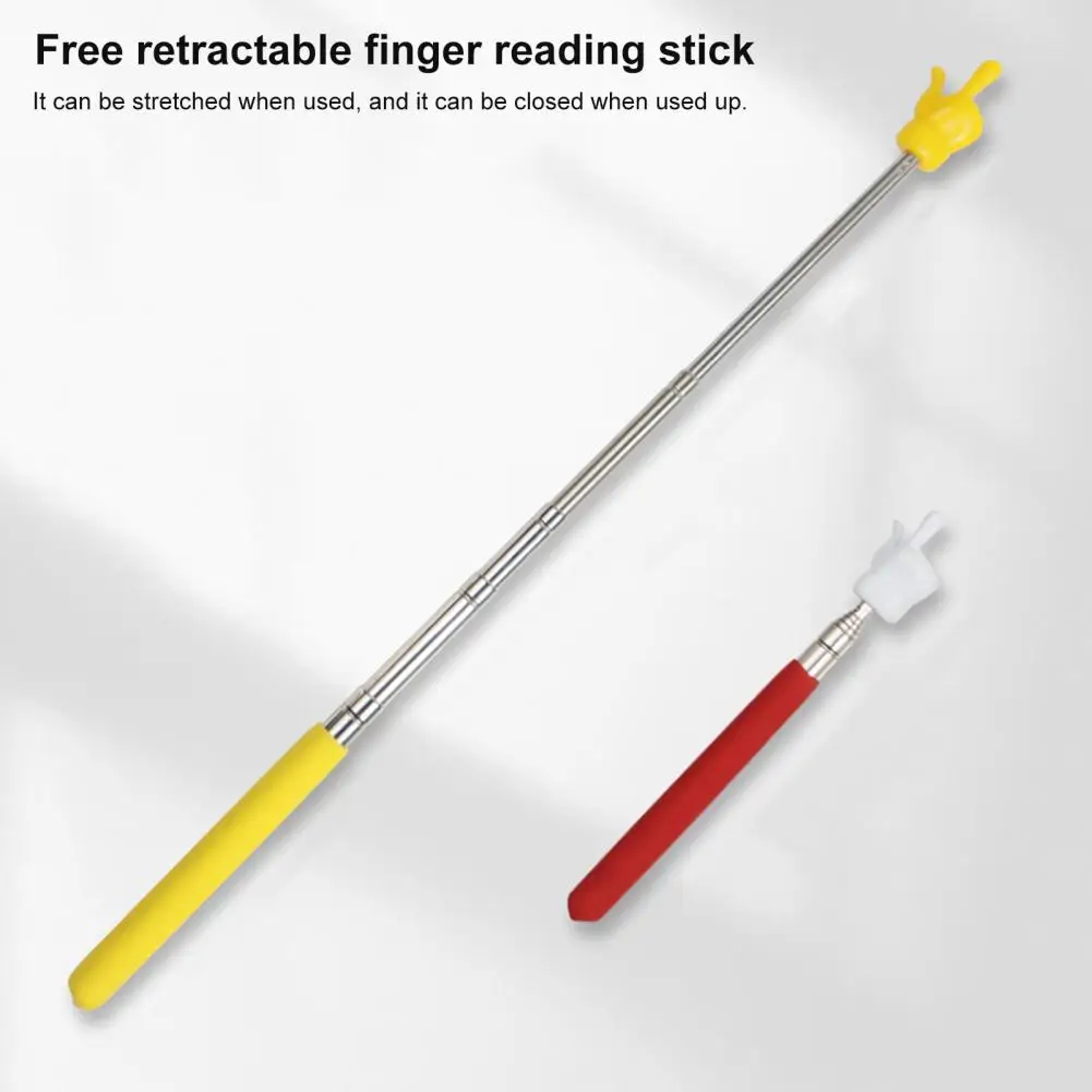 Adjustable Teaching Pointer Telescopic Rod Assistant Multi-use Retractable Teacher Pointer Extensible Teaching Pointer