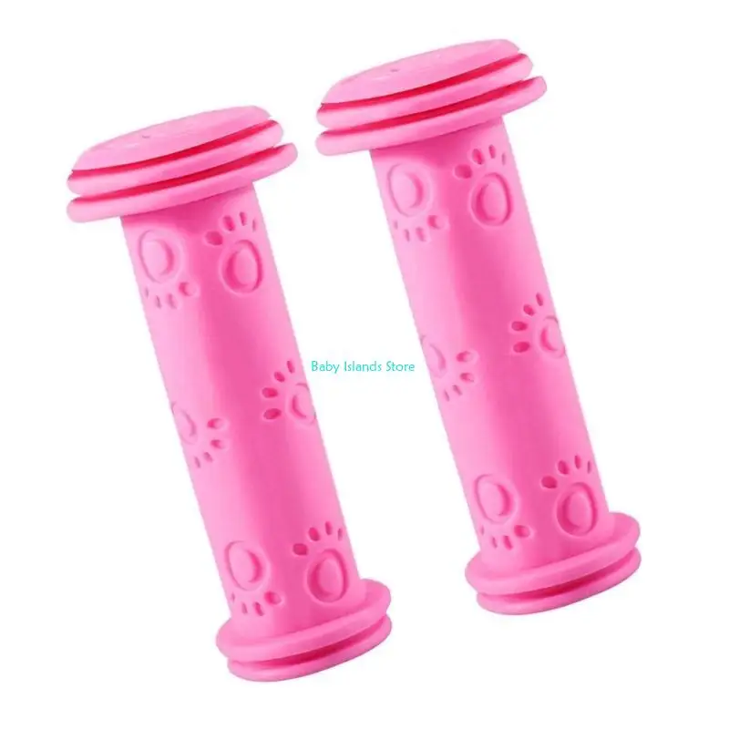 K92D مقابض مقود دراجة الأطفال سهلة التركيب ومقابض مطاطية ناعمة لركوب آمن #3