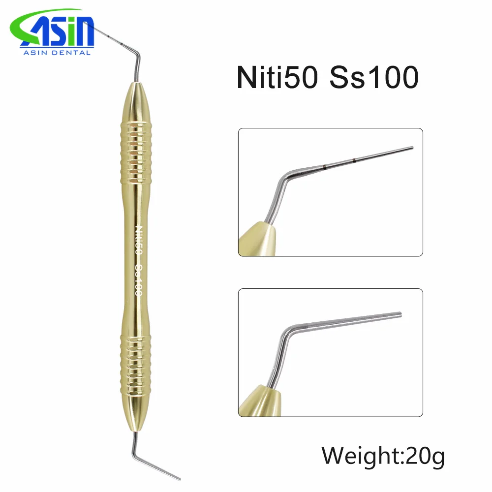 Dental Endodontic Hand Plugger Tip Teeth Root Canal Filling Vertical Pressurizer Presser Dentist Endo Tools Instrument