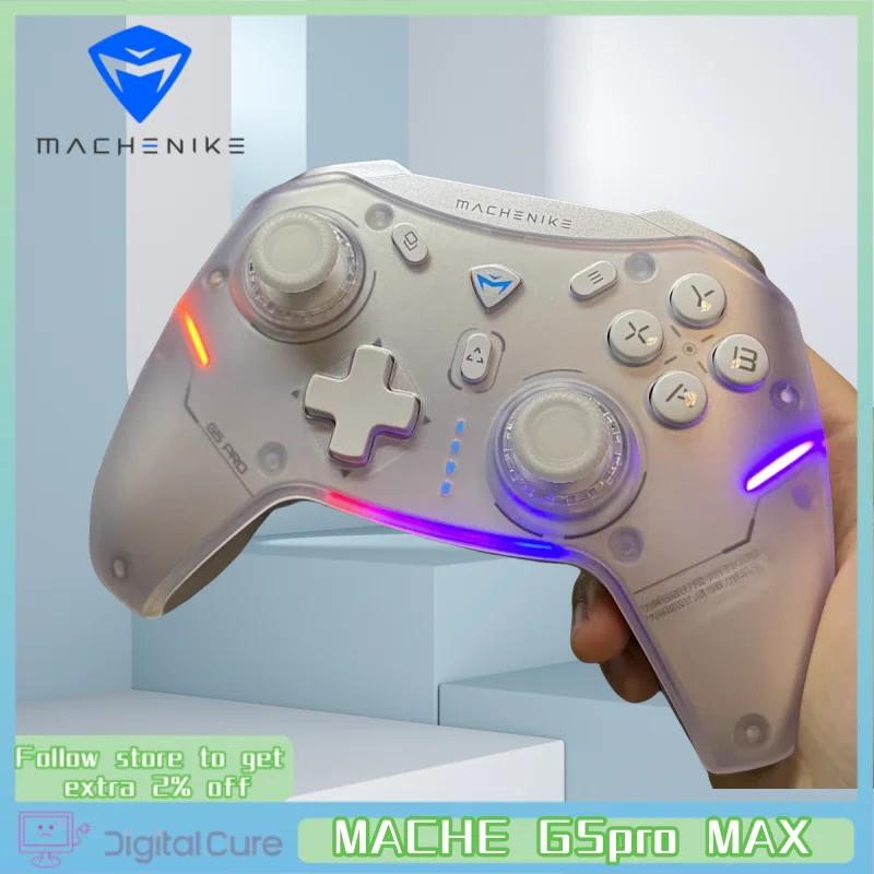 

2024 MACHE gamepad G5pro MAX wireless Bluetooth Game controller support switch computer PC mobile phone NS steam charging base