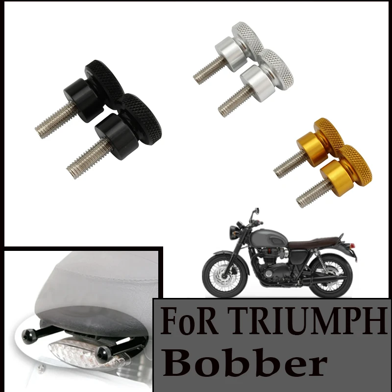 

For Triumph THRUXTON SE 2001-2016 Motorcycle Parts for Triumph Scrambler BONNEVILLE T100 Quick Release Seat Bolts