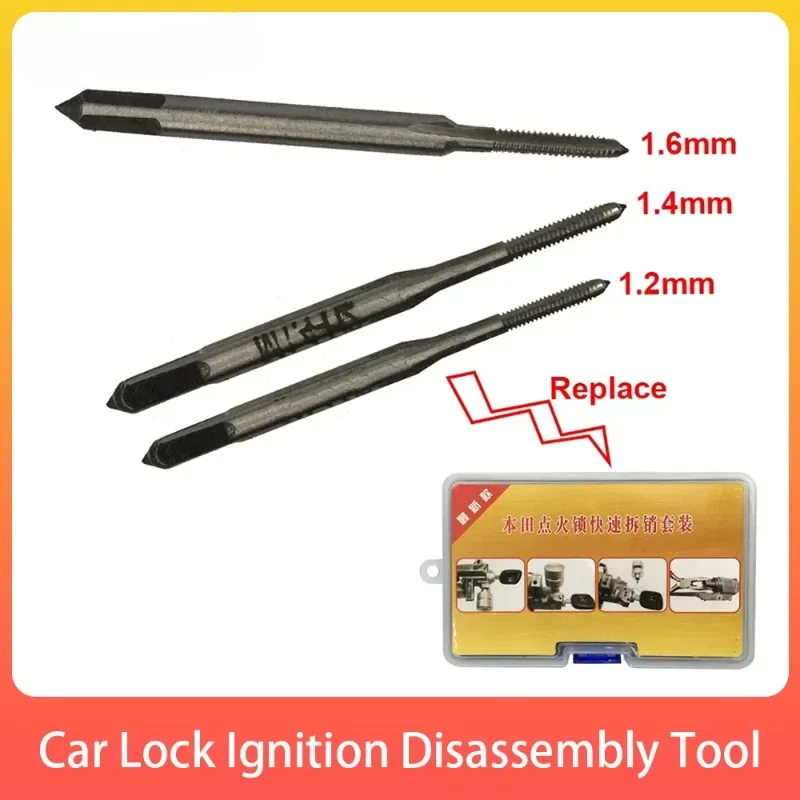 1.2/1.4/1.6MM Removal Pin For Honda Car Lock Ignition Disassembly Tool Replacement Cancellation Nails Pin locksmith Tools