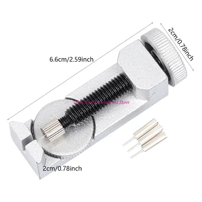 أداة مراقبة Metal Watch Proclets أداة إزالة الرابط لإصلاح DIY والسفر C7AC