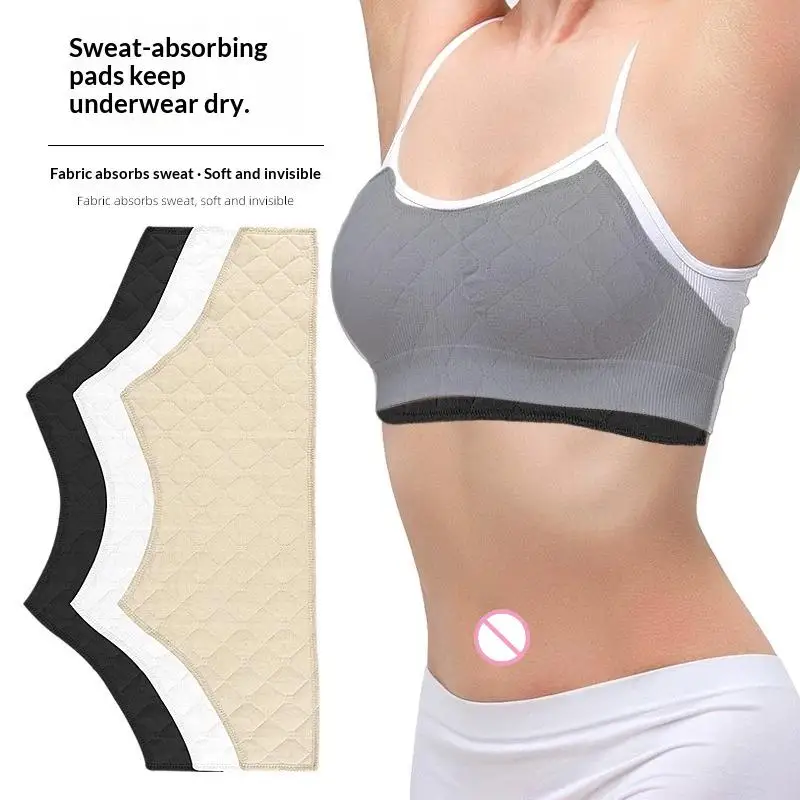 1 Pcs Sweat Absorbing Bra Straps Quick-Dry Sweat Absorber Pads For Women Abdomen Bra Pads Liners Comfortable Bra Inserts