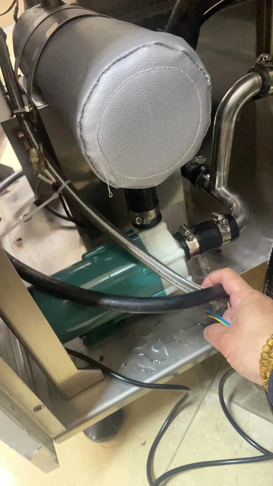 

For Xinhuass Medical Boiling Tank Drainage Pump Circulation Pump Supporting Pipeline Direct Installation