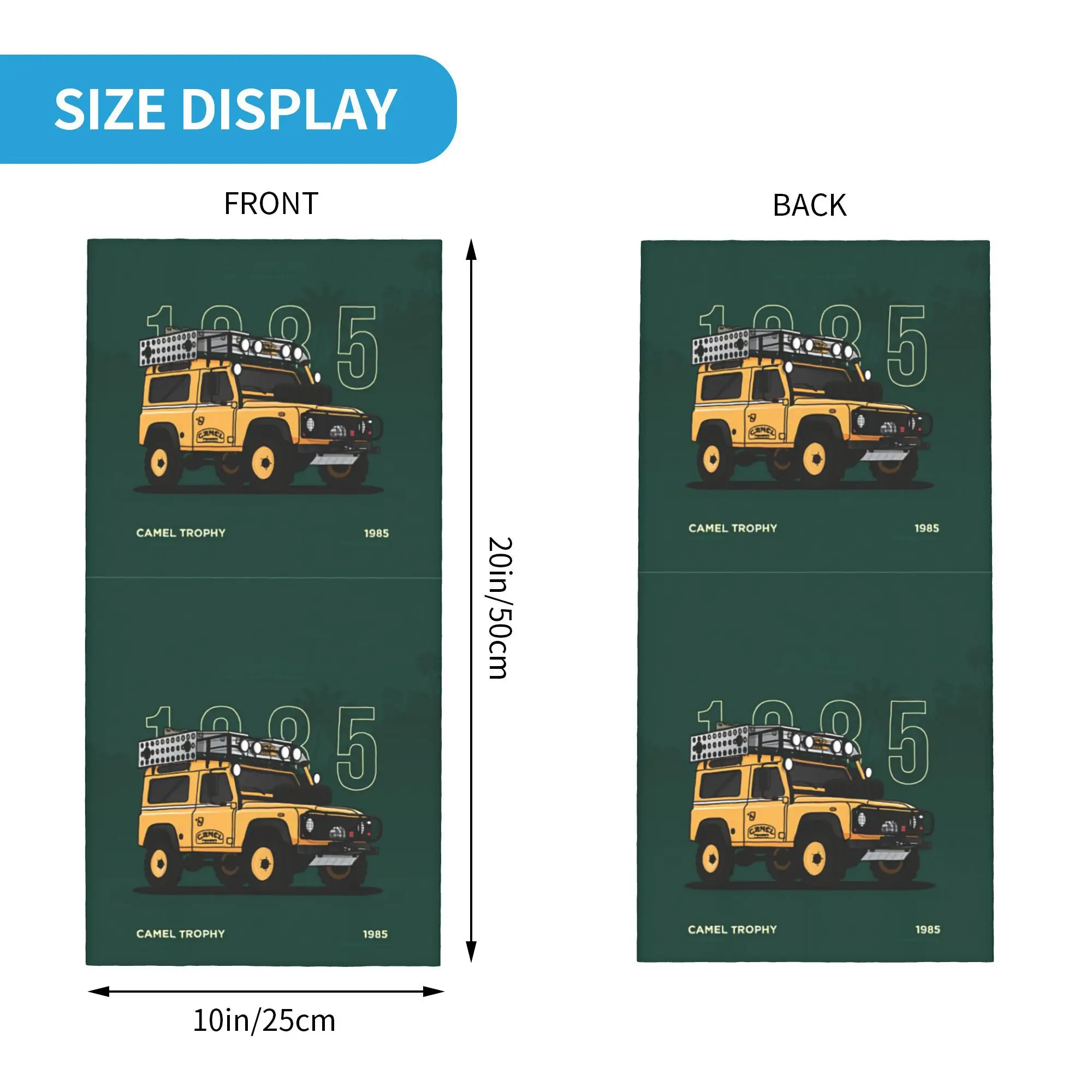 مخصص C-Camels باندانا الرقبة أدفأ الرجال النساء الشتاء التزلج التنزه وشاح الجراب المدافع 110 واقي الوجه