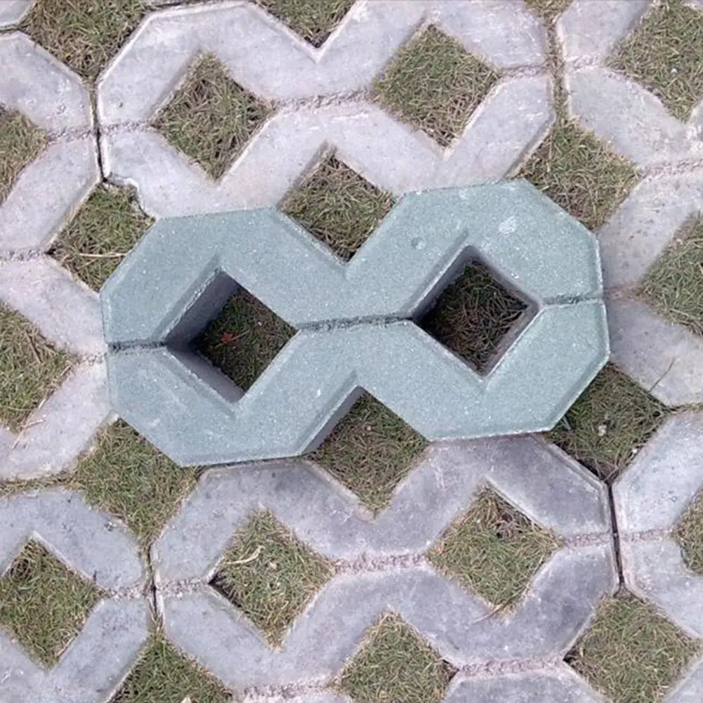 DIY Garden Courtyard Pavement Lawn Paving Brick Stone Road Concrete Mould