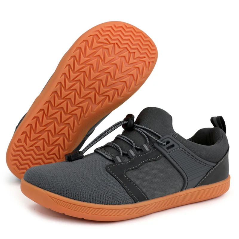 

Минималистичные прогулочные туфли с широким носком для мужчин и женщин, спортивная обувь для фитнеса с нулевым падением, дышащие унисекс, повседневные кроссовки для спортзала, нескользящие