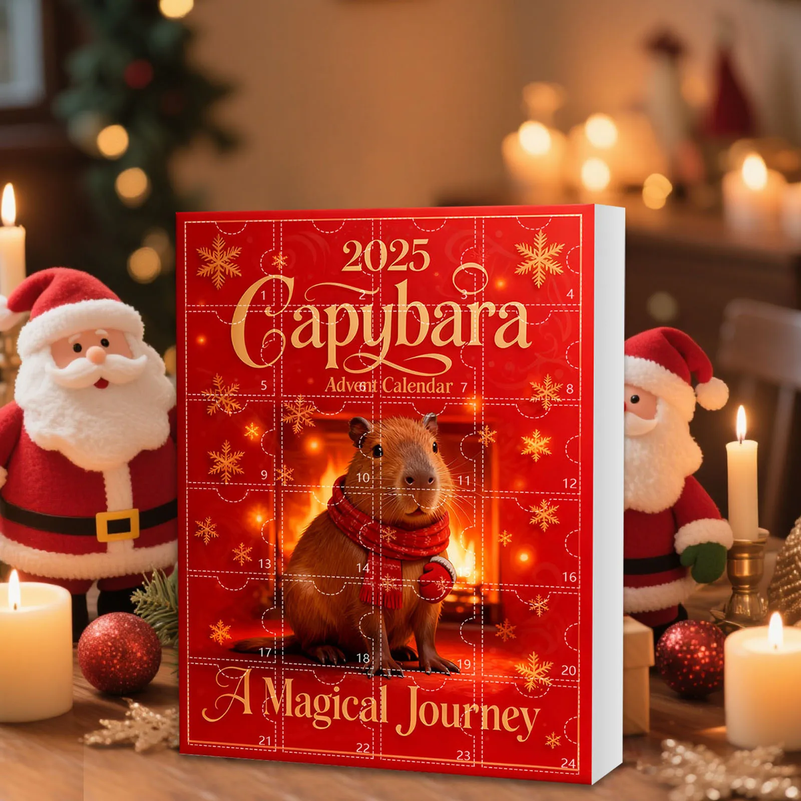 مؤقت ميكانيكي تقويم القدوم تشريح عيد الميلاد العد التنازلي قلادة تحتوي على 24 المعلقات الاكريليك ومؤقت المطبخ الفتيات #5