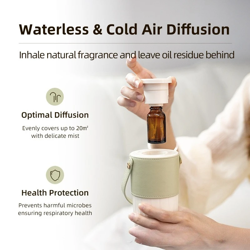 Aromatherapy machine Silent diffuser Plug-in rechargeable fragrance machine A616 Bluetooth high-value air purification