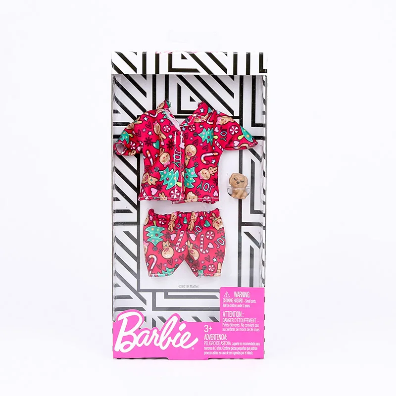 Barbie Fashionista Serie Puppe Dress Up Kleidung Zubehör Diy Klassisches Kleid Anzug für Puppe Mädchen Spielhaus Spielzeug Geschenke