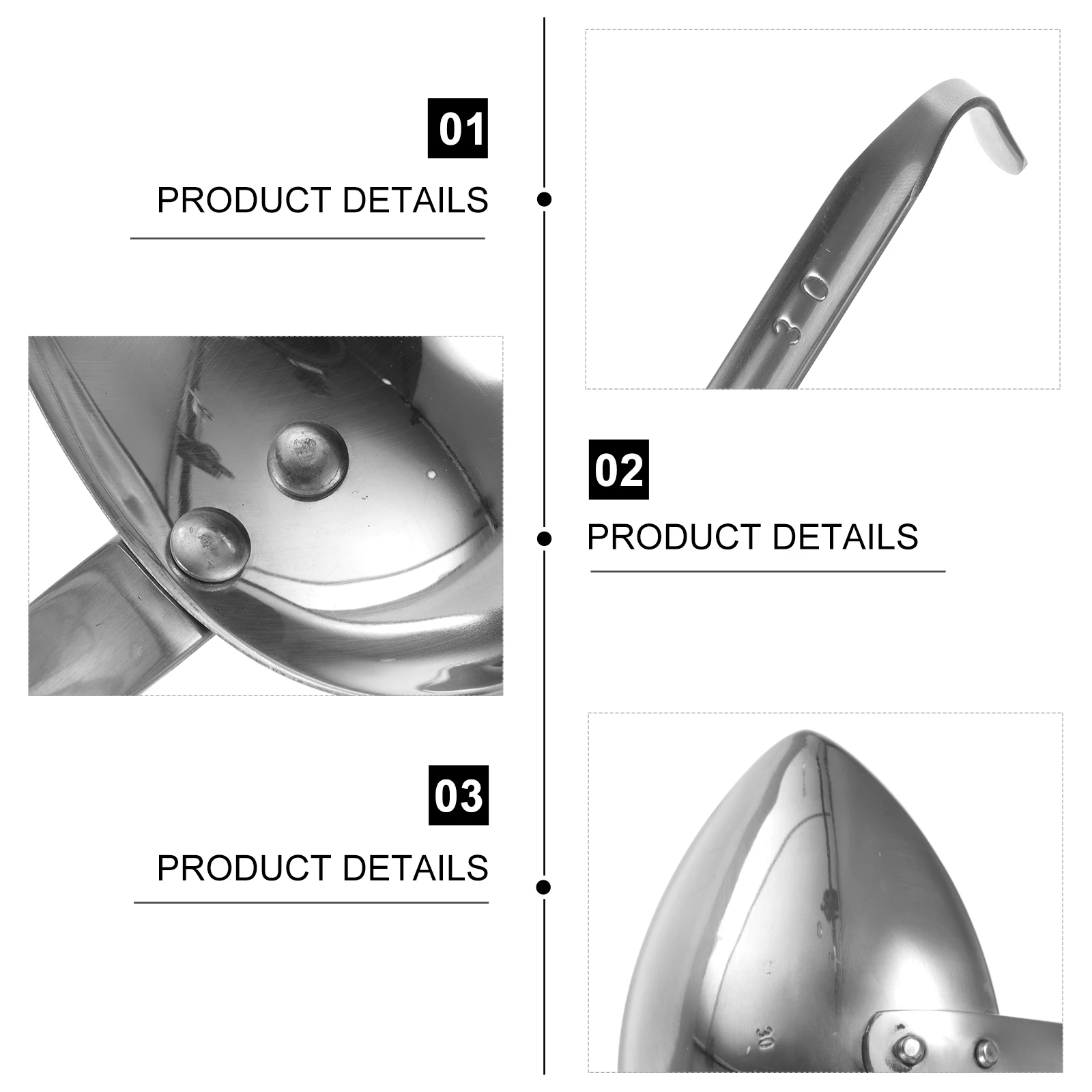 

1Pcs Stainless Steel Sauce Spoon Drizzle Design Extended Handle Western Food Unique Drizzle Tableware Exquisite Silverware