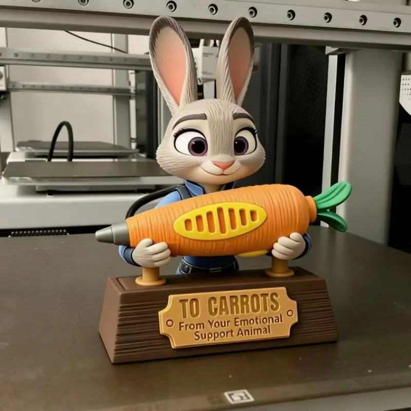 Op voorraad Zootopia 2 Judy Carrot-penhouder en Nick Wilde-bril - Niet-functionele displaymodellen Schietrekwisieten Geen functionaliteit