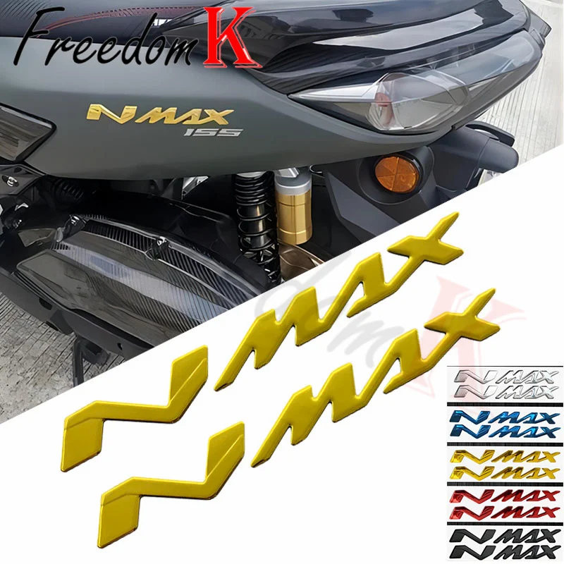 Tank Emblem Moto Stickers for Yamaha NMAX N MAX N-MAX Aerox 125 Precio 150 155 160 250 400 2023 Motorcycle 3D Decals Logo