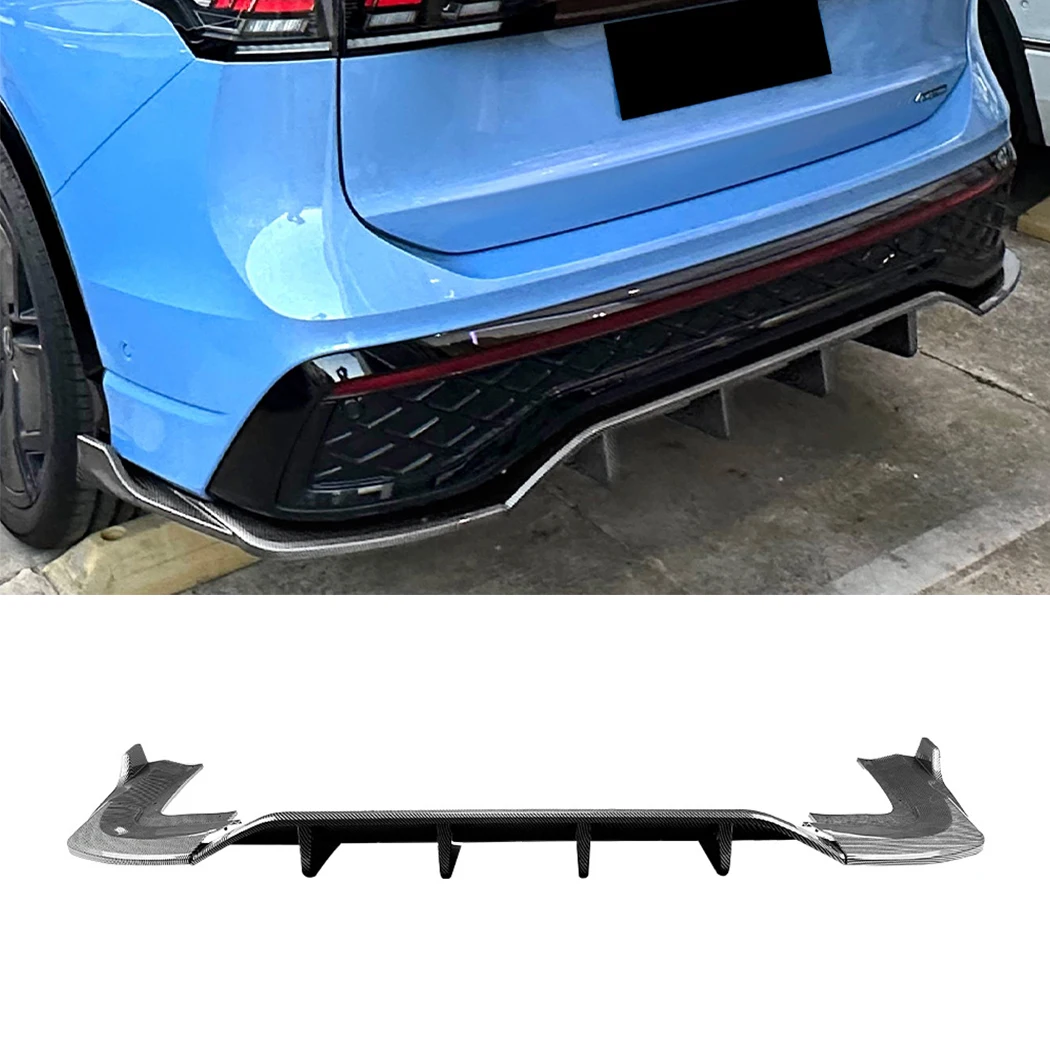 

Rear Bumper Diffuser Lip Rear Side Splitters Spoiler Lip For Volkswagen Tiguan MK3 Rline 2024-2025 Rear Bumper Protector