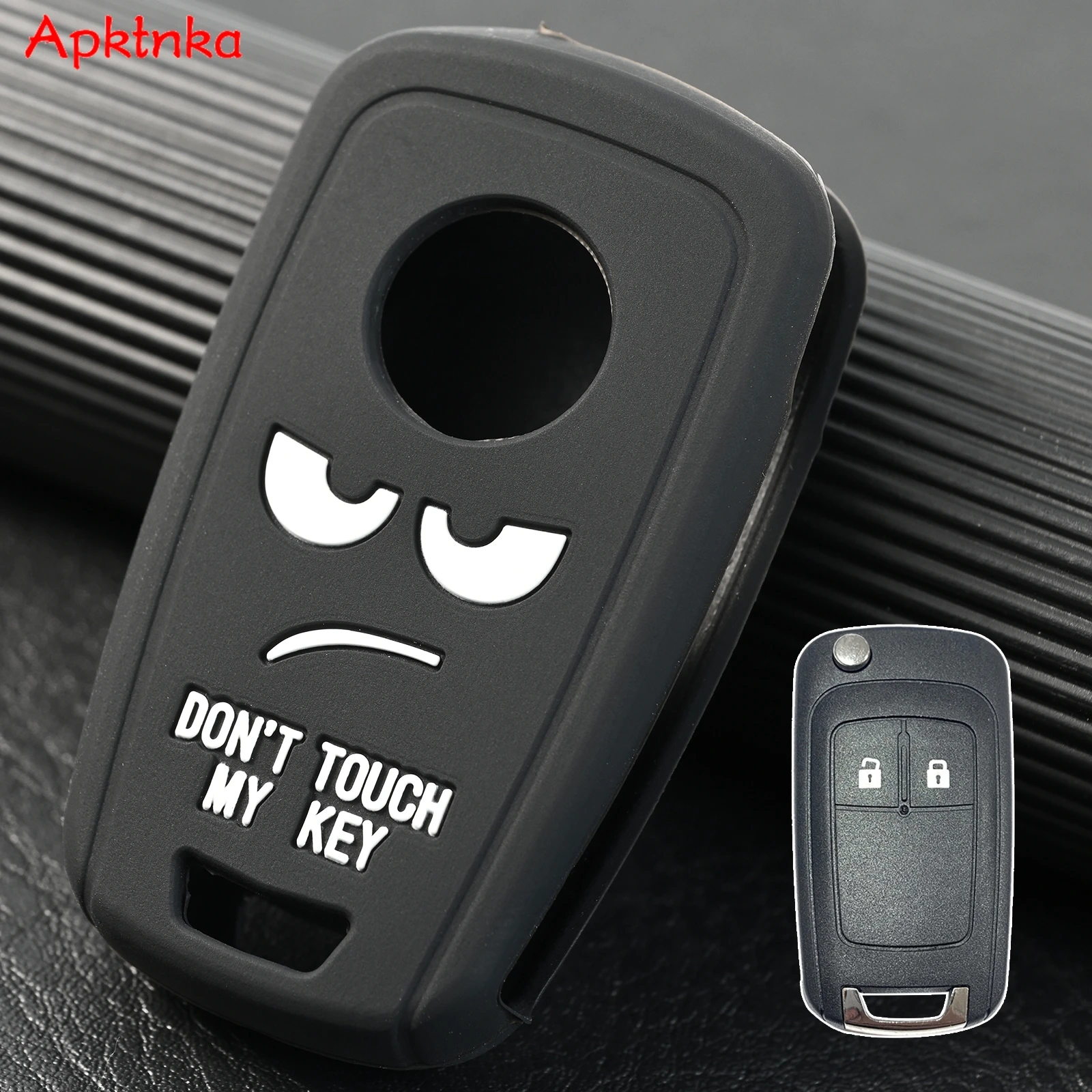 For Opel Vauxhall Viva Vectra Zafira Signum Karl Meriva Cascada Corsa Chevrolet Silicone Remote Key Fob Ring Case Cover 2 Button