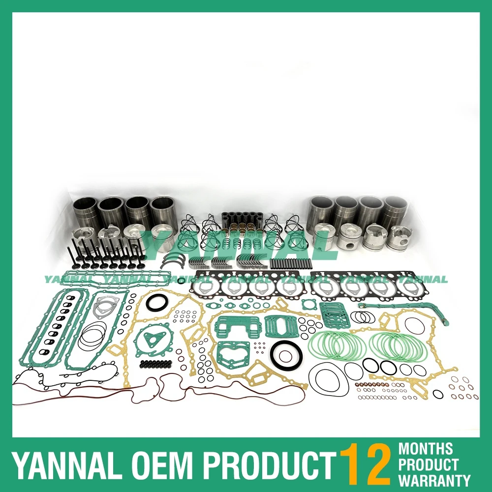 

F17E Overhaul Rebuild Kit With Gasket Set Bearing&Valve Train For Hino Engine