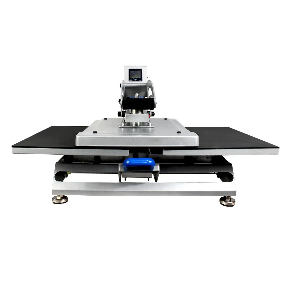 НОВЫЙ полуавтоматический сублимационный термопресс с двойными рабочими станциями для футболок