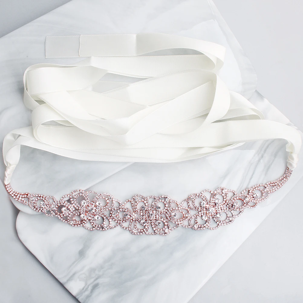 

Bride Belt Dress Accessory Golden Bridesmaid Sash Bride Wedding Belt Rhinestone Bridal Waistb Bridal Waistb Decor
