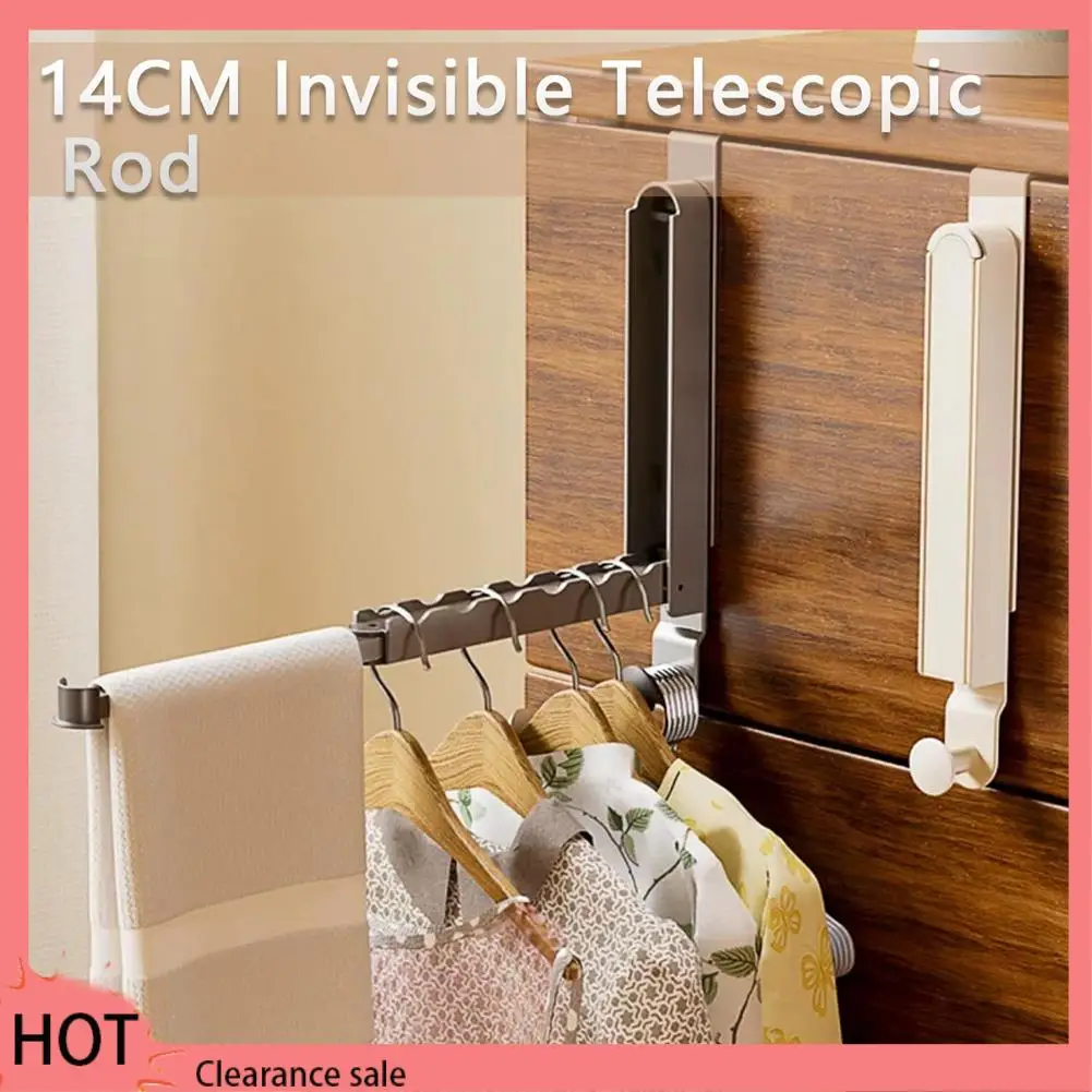 

A88Z Folding Clothes Drying Rack, Door Hook Clothes Hanger, No Need To Hit The Clothes Hanger, Portable & Foldable