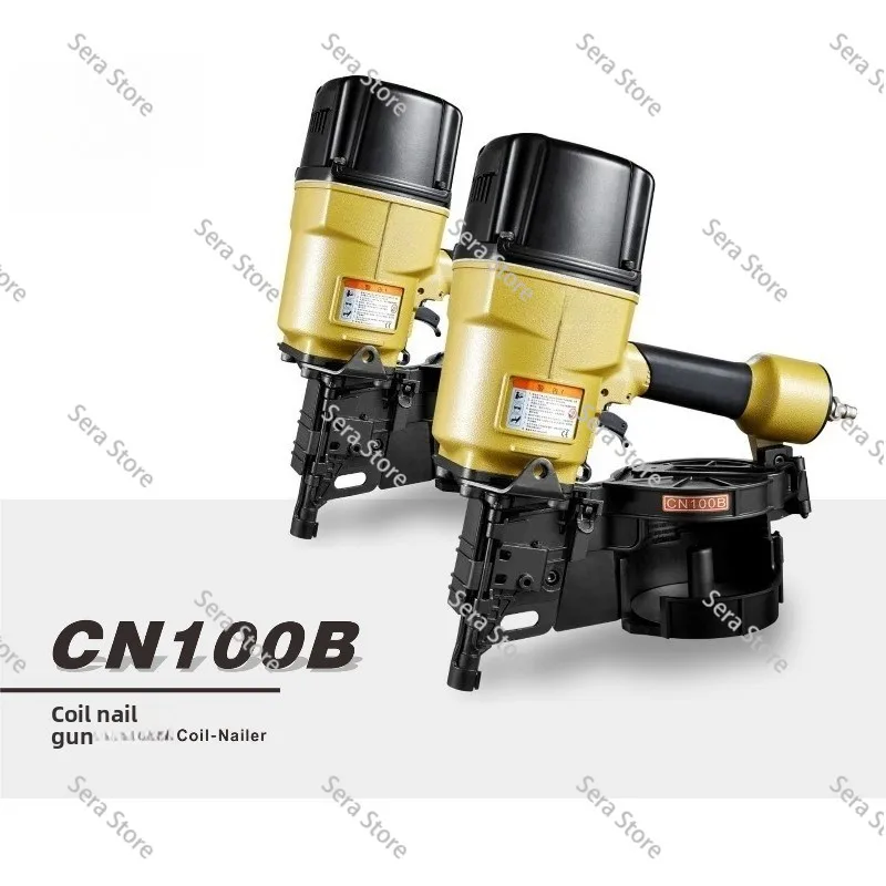 Professional Metal Nail Gun Disk Roll Nail Gun CN100 Special Heavy Duty Tray Cable Tray Roll Nail Gun