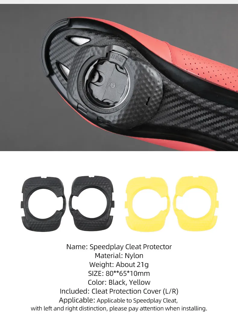 Stollenabdeckungen/Abdeckungen für Speedplay Zero, Pave/Light Action – Einzugsmodell – Detail 2