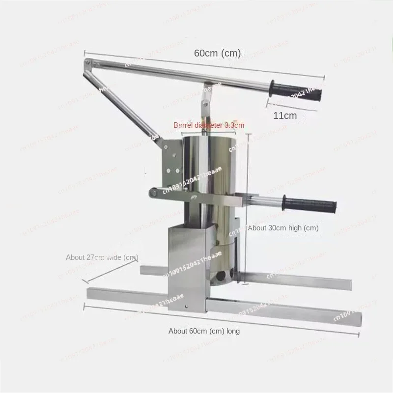 Suitable for Stainless Steel Vegetable Processing Kitchen Tool for Business Use Commercial 13CM Manual Meatball Machine