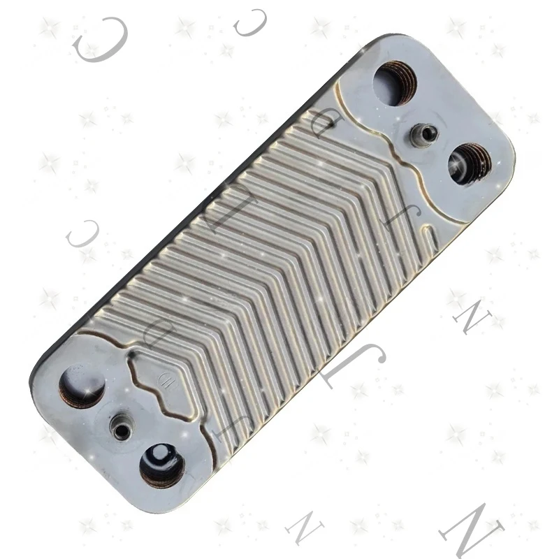 Gas Wall-Hung Boiler Plate , Hot Cold , Auxiliary Heat Exchanger, And Parallel Pass