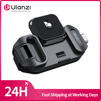 ​Ulanzi UKA07 Uka Quick-release Kit for Backpack Backpack Clip for Camera Compatible with F38 Top Plate