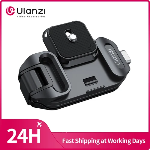 ​ Ulanzi UKA07 Uka Kit de liberación rápida para mochila Clip para cámara Compatible con placa superior F38