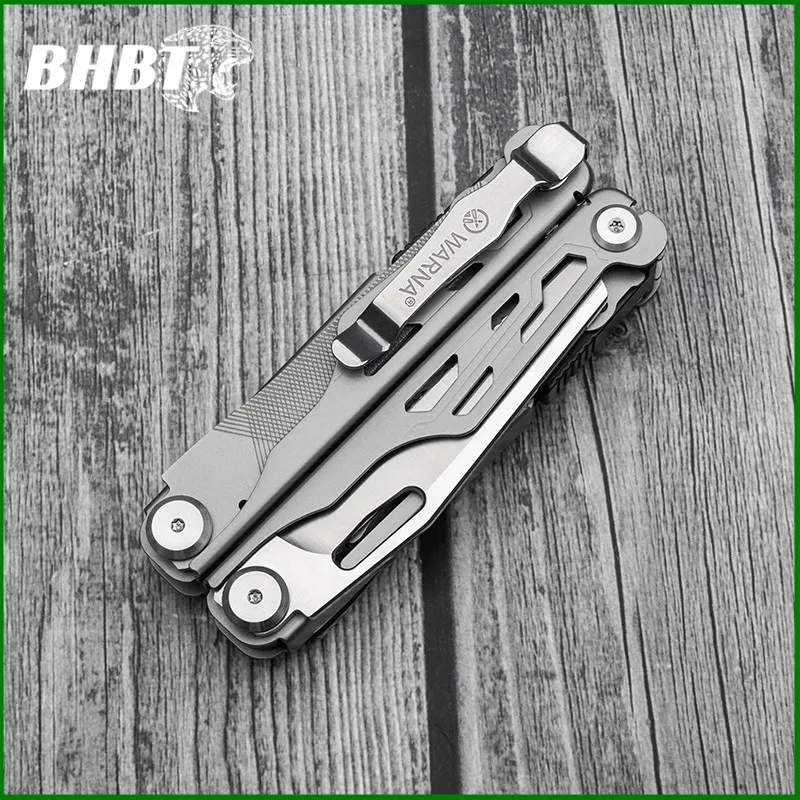 BHBT High-Carbon Steel Explosion-Proof Multitool Pliers Foldable Anti-Slip Outdoor camping emergency Electrical Tools