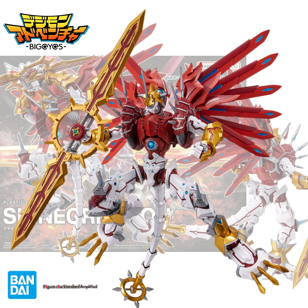 

Bandai Genuine Digimon Figure-rise Standard Amplified FRS SHINEGREYMON Anime Action Figure Assembly Toys Model Toy Gifts