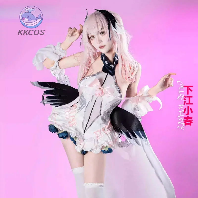 

Blue Archive Shimoe Koharu cosplay Christmas Party Gorgeous Uniform Accessories Props Complete Set KKcos