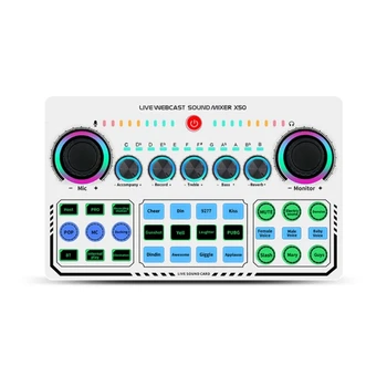 2024 new live sound card sound card for microphone Karaoke live streaming recording