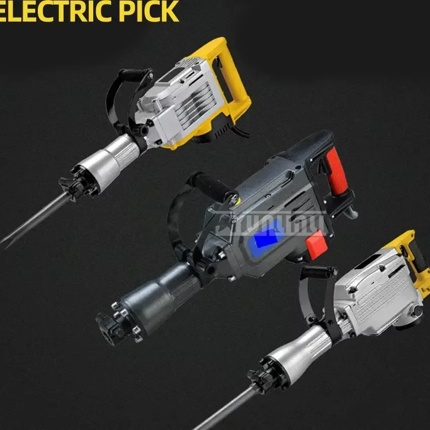 65 95 125 Electric Pick High Power Concrete Breaker Wall Demolition Electrical Tools