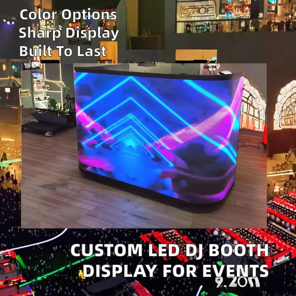 Customizable P2.604 Full-Color LED Display Screen for Festivals & DJ Booths Indoor Retail Store Use SDK Function Digital Poster