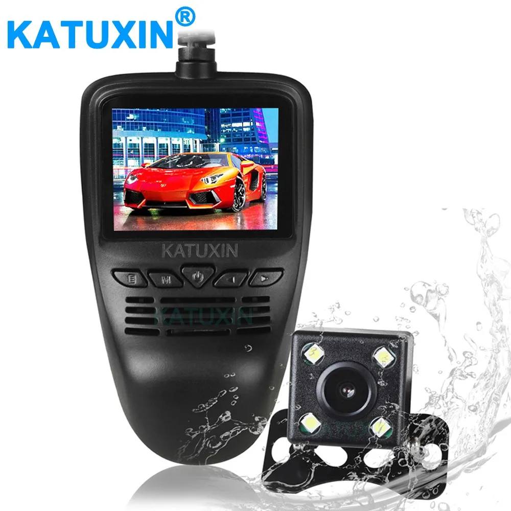 

KATUXIN Car DVR Hidden Dash Cam Wifi 2 Inch Screen Night Vision Camcorder RS801