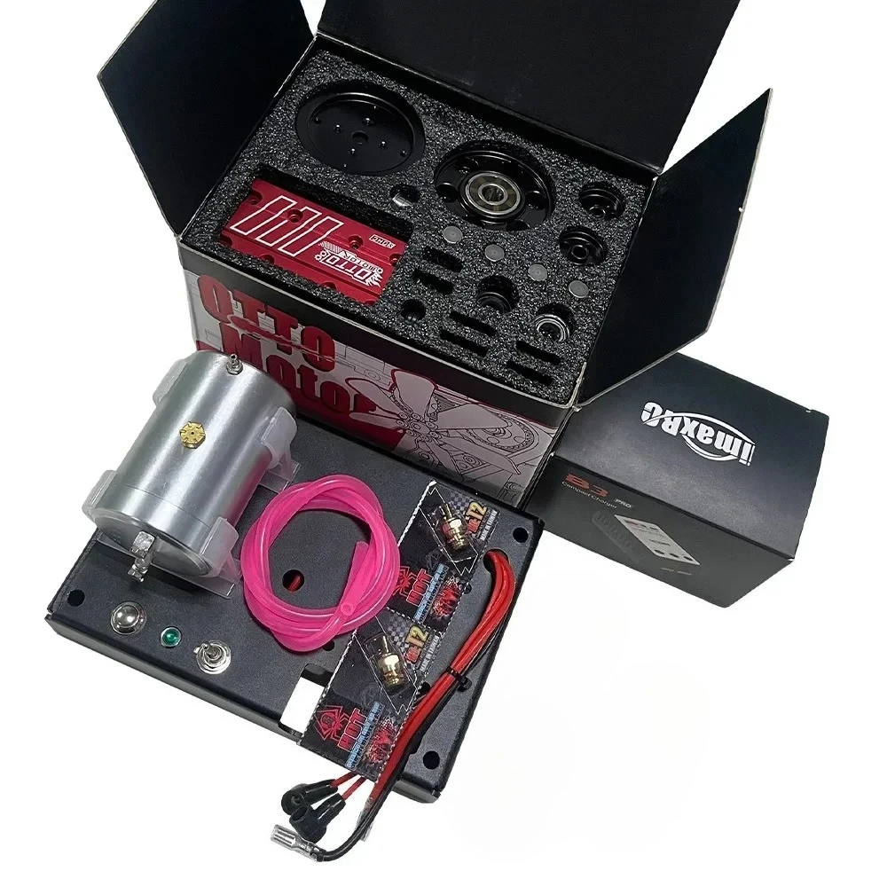 TOYAN FS-L200AC Engine Model Kit with Starter Kit Suitable for DIY Metal Methanol Engine Model Version Kit Toys