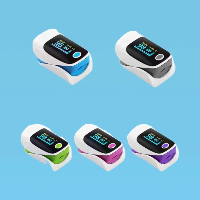 Digitales Fingerspitzen-Pulsoximeter Blutdruckmessgerät 2-in-1 mit OLED-Display Haushalts-Fingerspitzen-Oximeter Druckmessgerät – Detail 1
