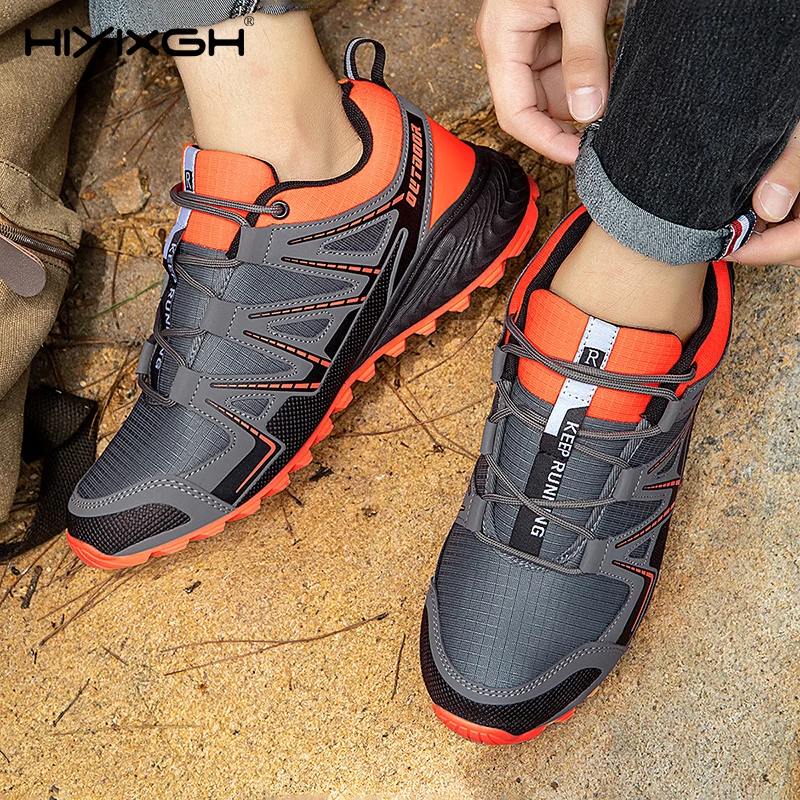 

Мужская непромокаемая походная обувь, уличные треккинговые кроссовки, альпинистские кроссовки для кемпинга, охотничьи тактические ботинки, болотная обувь