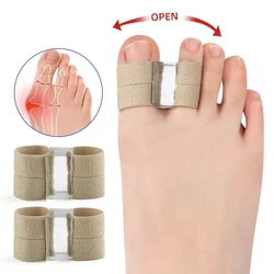 1Pcs Two Toe Separator Hallux Valgus Bunion Corrector Orthotics Feet Bone Thumb Adjuster Correction Pedicure Feet Straightener